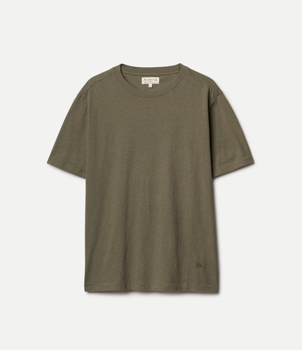 Cotton-Hemp T-Shirt, All Plant-Based