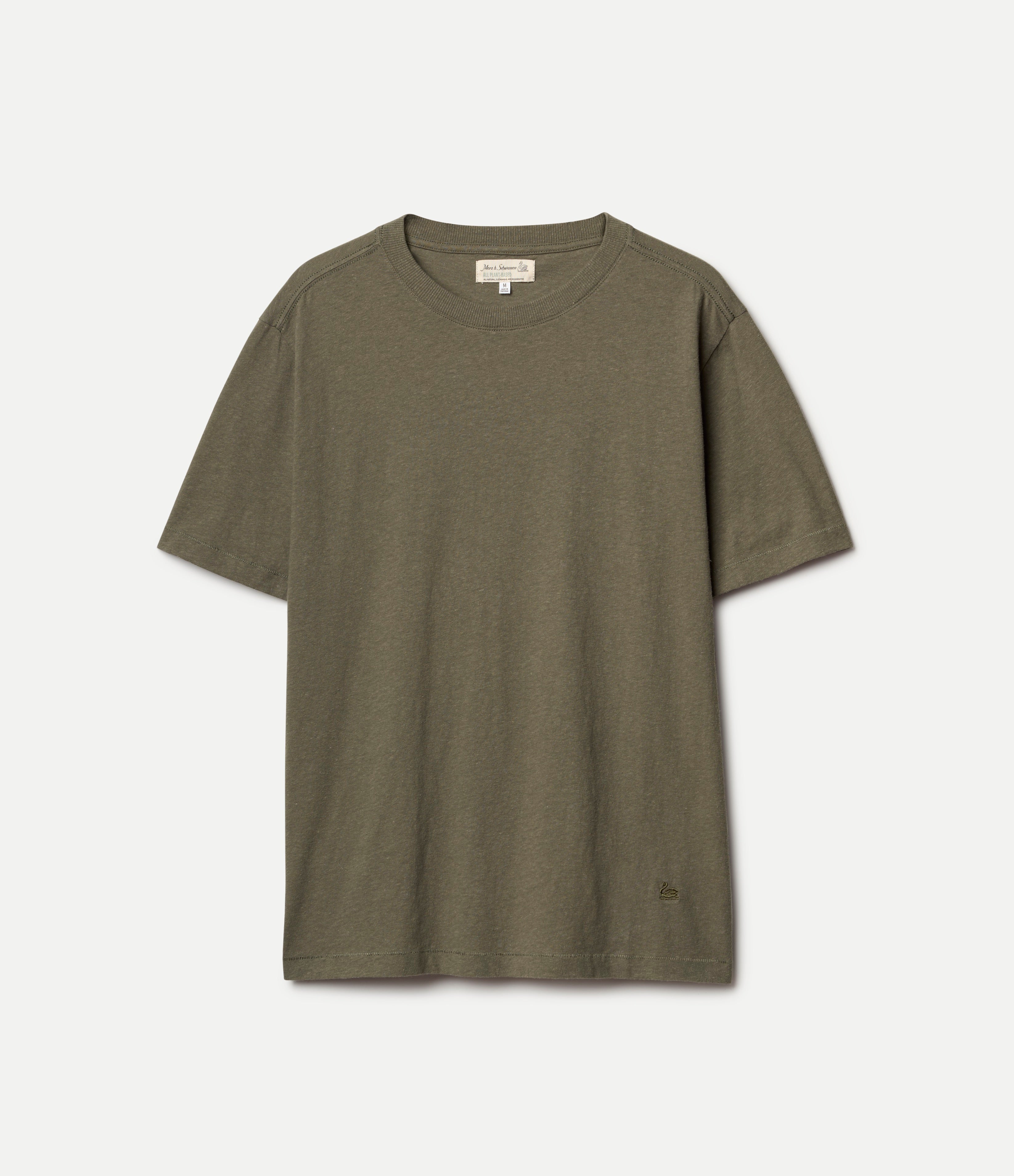 Cotton-Hemp T-Shirt, All Plant-Based