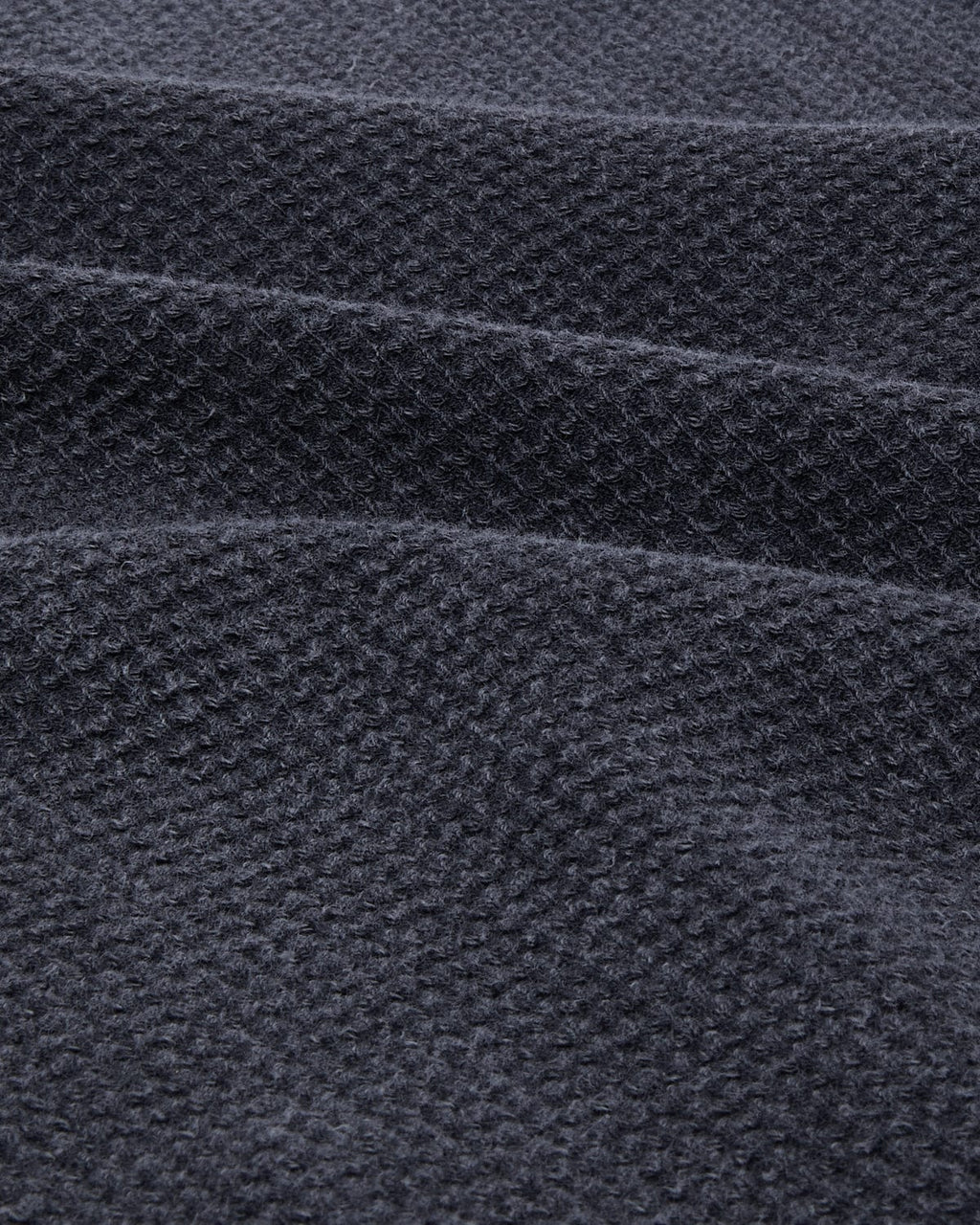 Waffle Henley - Black
