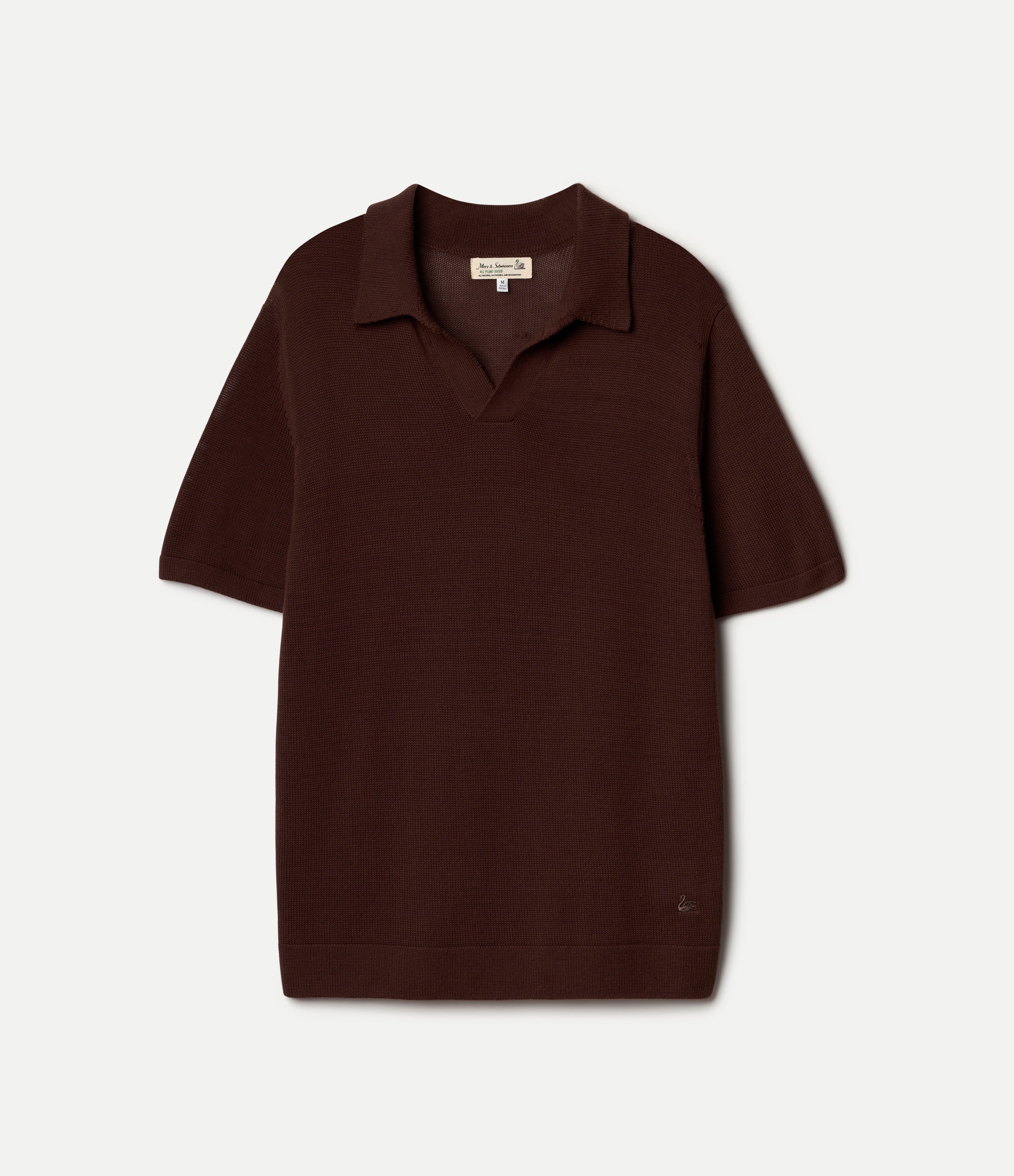 Cotton Short Sleeve Polo Shirt, All Plant-Based