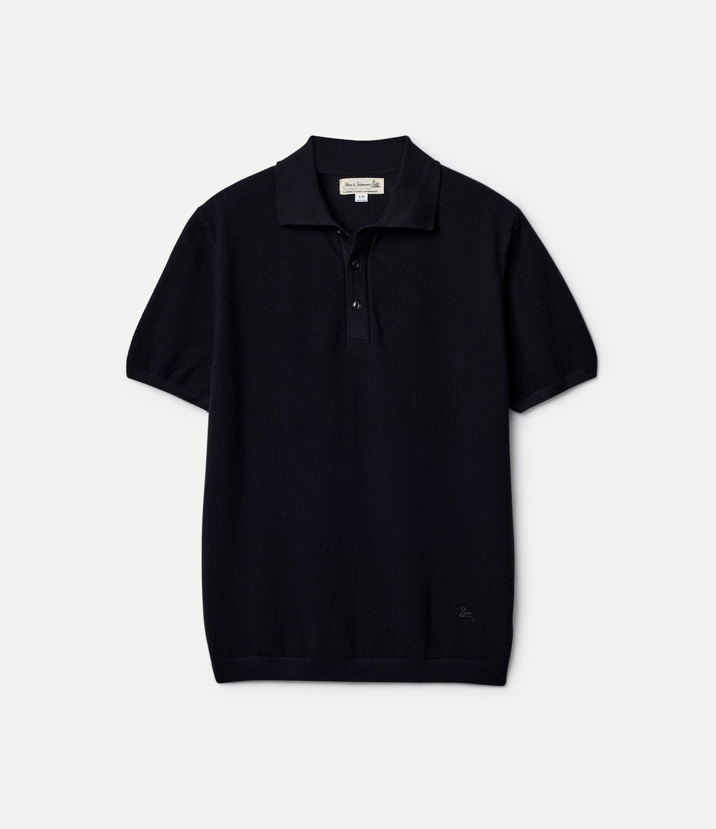Cotton Pikée Short Sleeve Polo Shirt