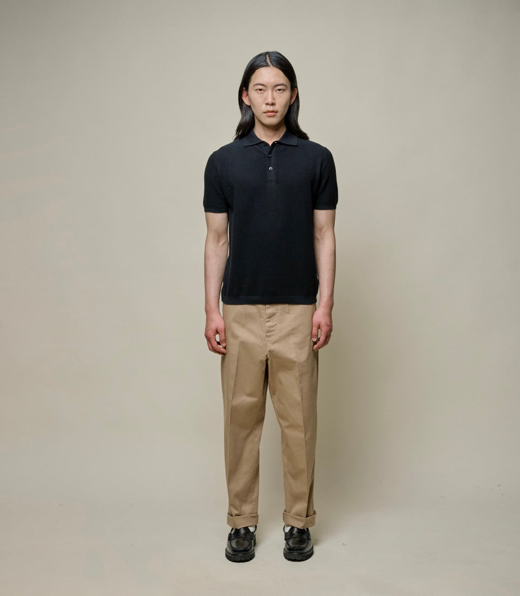 Cotton Pikée Short Sleeve Polo Shirt