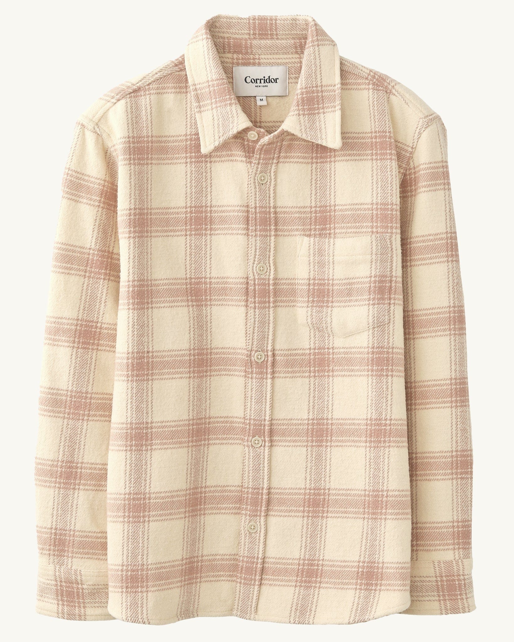 Appalachian Plaid LS - Natural