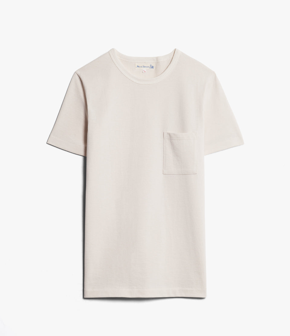 215P Loopwheeled Classic Fit Midweight Pocket T-Shirt