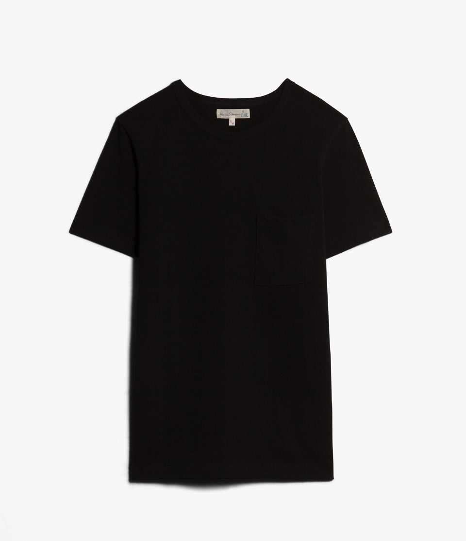 215P Loopwheeled Classic Fit Midweight Pocket T-Shirt