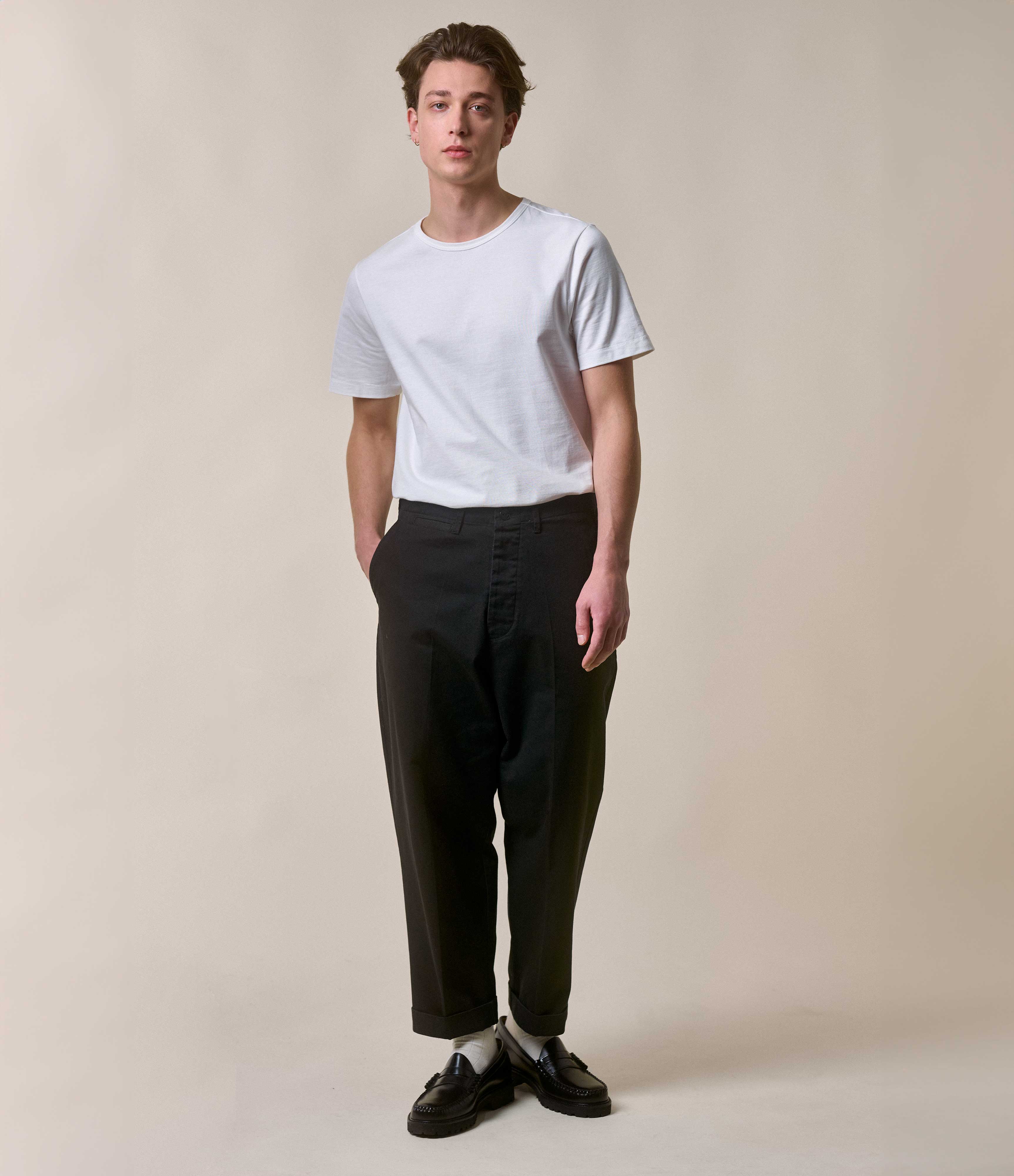 215 Loopwheeled Classic Fit Midweight T-Shirt