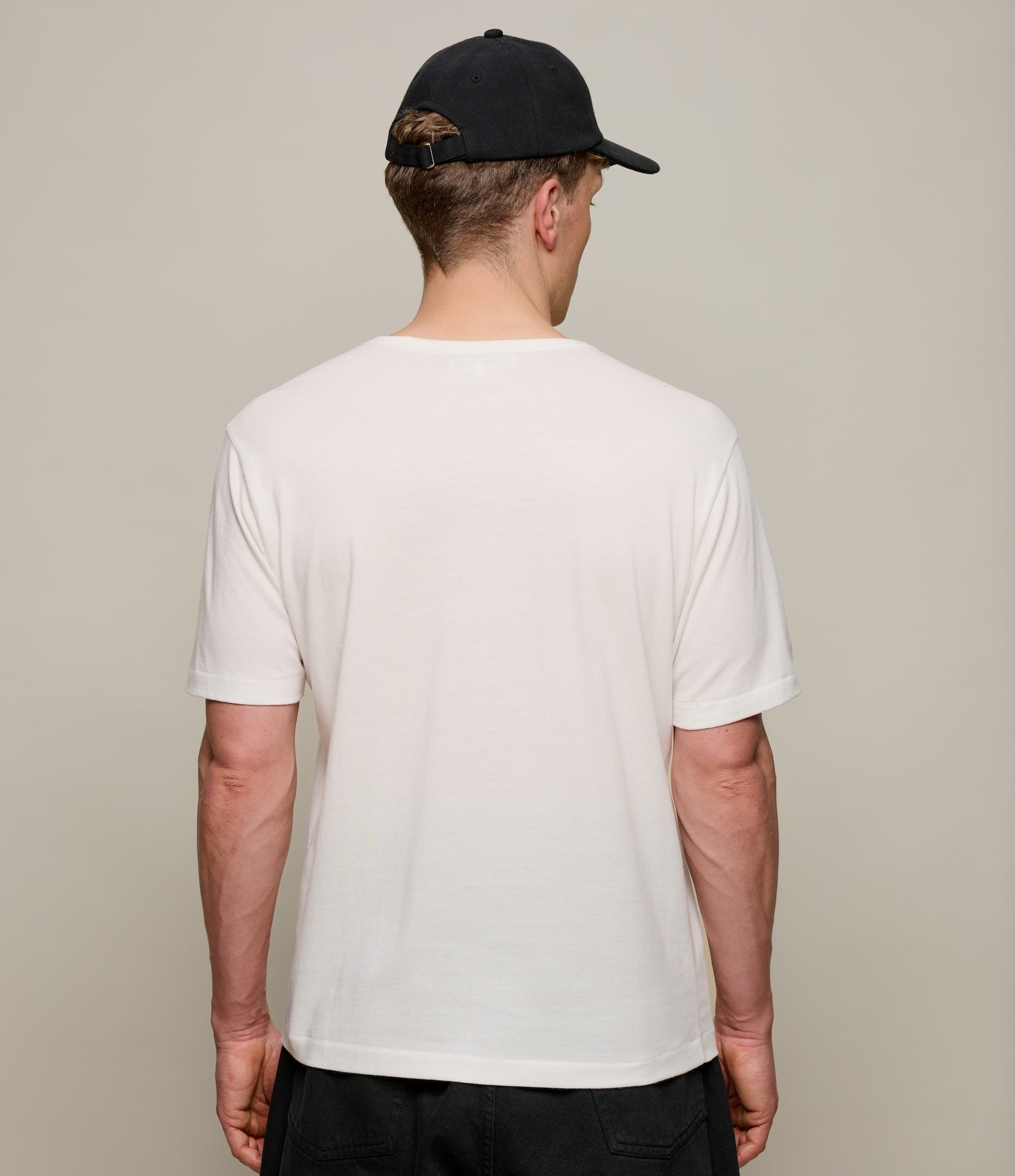 Soft Pima Cotton V-Neck T-Shirt