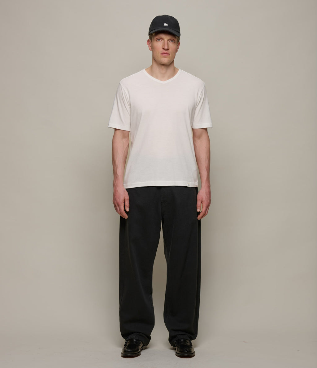 Soft Pima Cotton V-Neck T-Shirt
