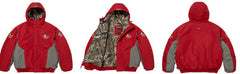 Supreme / Mossy Oak Reversible Hooded Puffer Jacket - Red