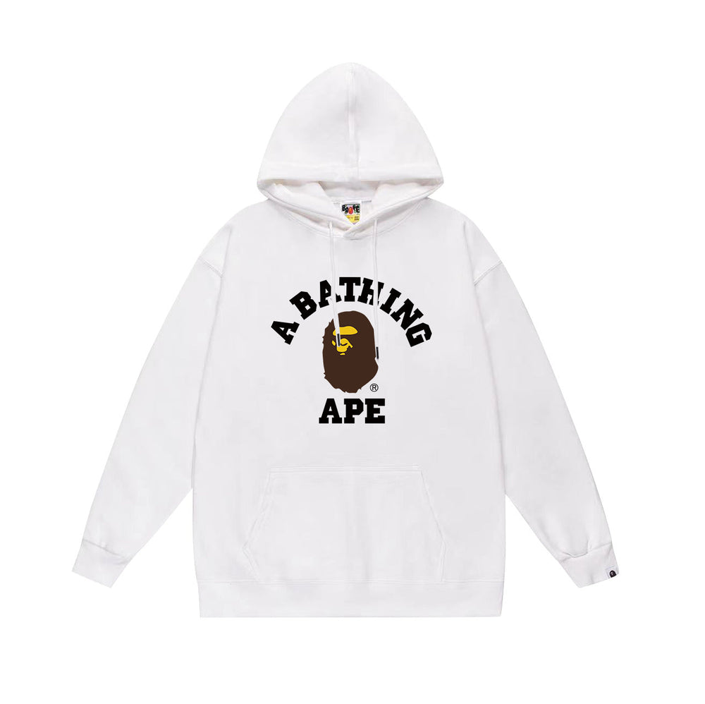 BAPE Classic College Logo Pullover Hoodie