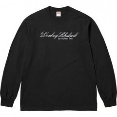 Supreme x Aphex Twin "Donkey Rhubarb" Long Sleeve Top - Black