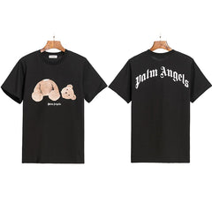 Palm Angels Headless Bear Graphic T-Shirt - Black