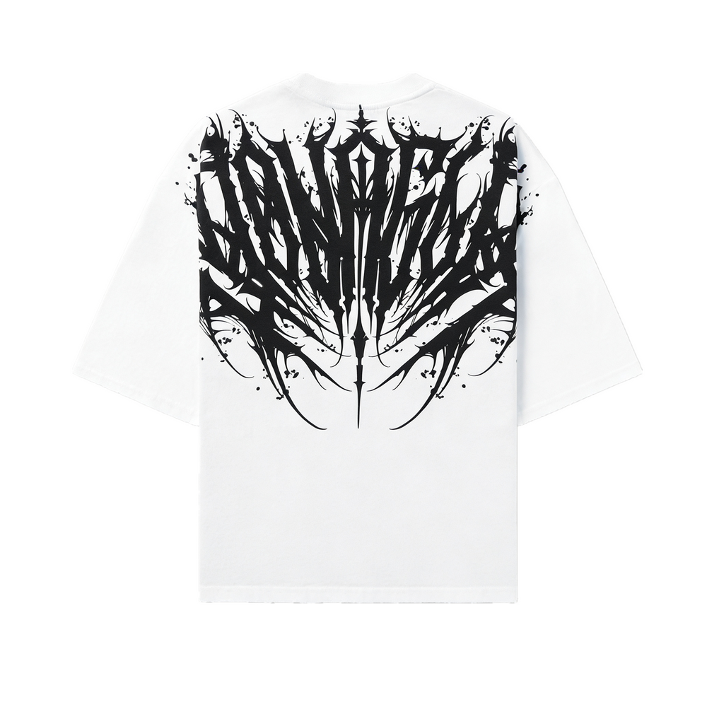 YOUNG LA Sports Short sleeved Men's T-shirt Loose Heavy Cotton American Trendy Brand Fitness Breathable Printed Summer Large