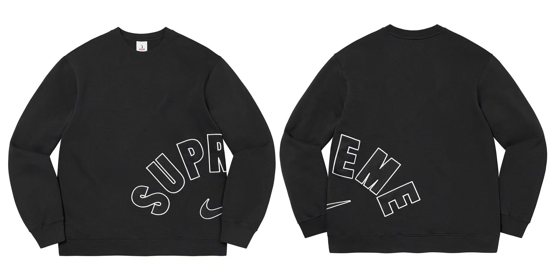 Supreme x Nike Arc Crewneck – Black