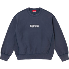 Supreme Inside Out Box Logo Crewneck – Navy
