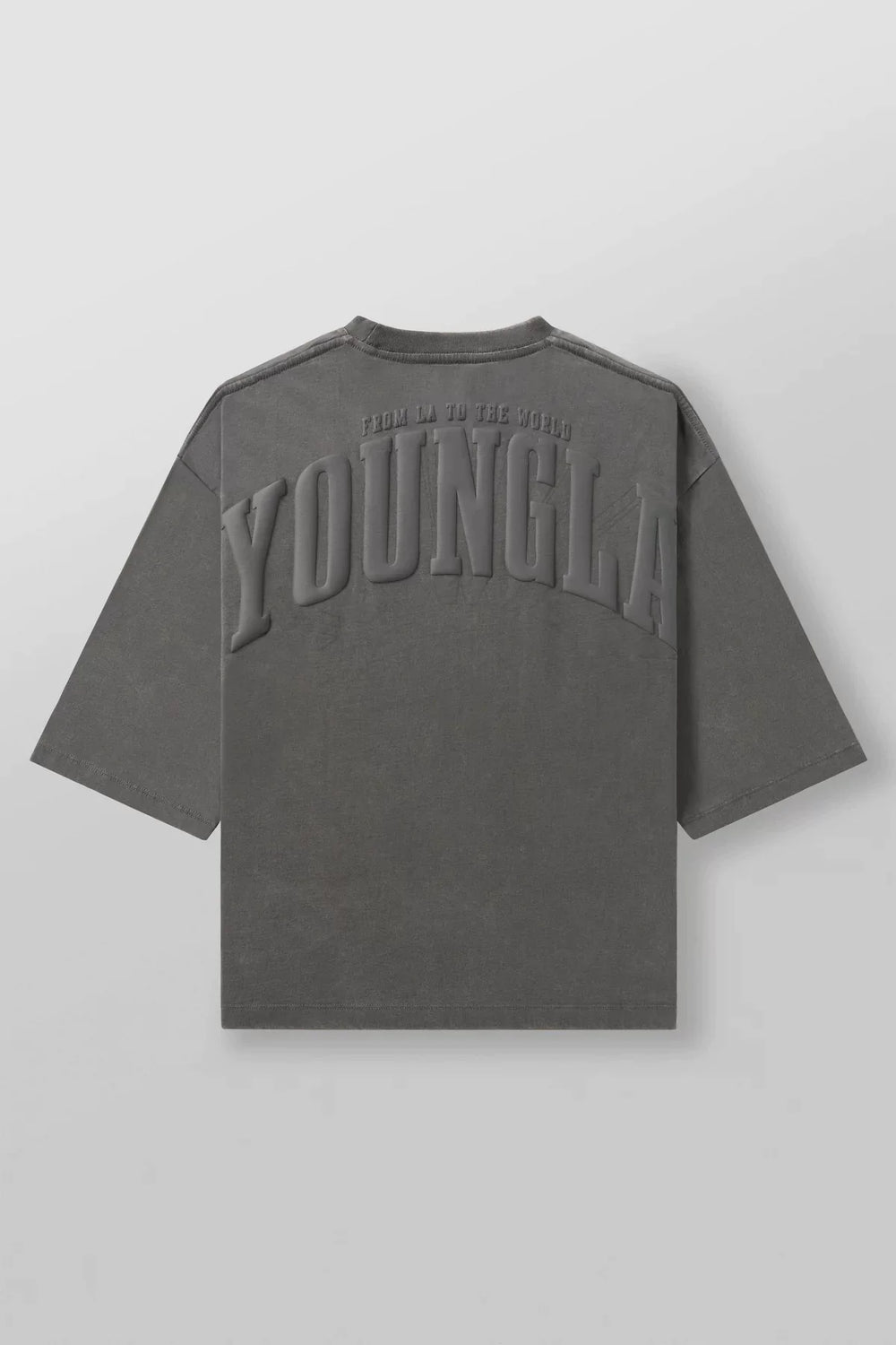 YONGLA American sports T-shirt foam printed pure cotton fitness short sleeved muscle men's loose top casual trendy brand