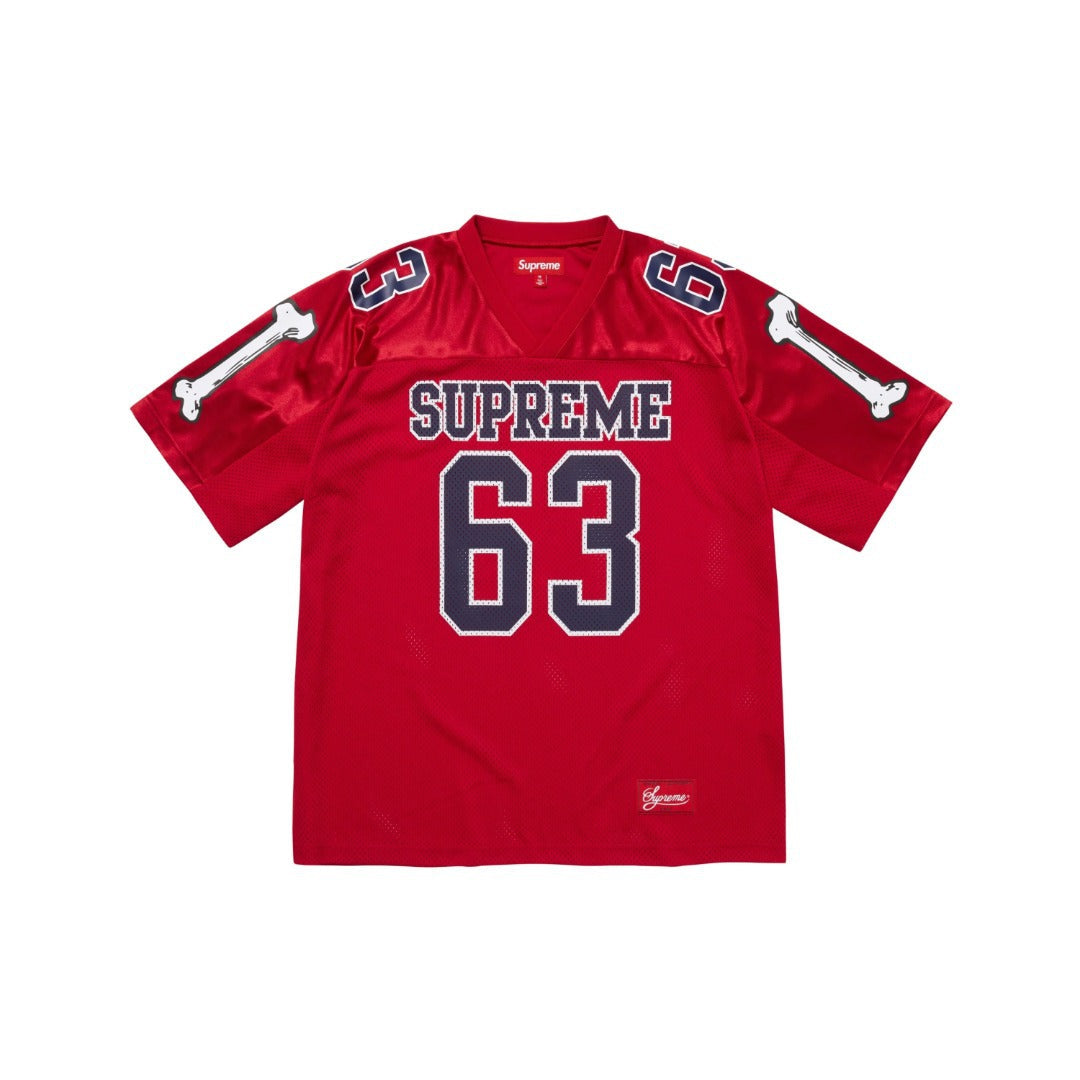 Supreme Bones Football Jersey – Red