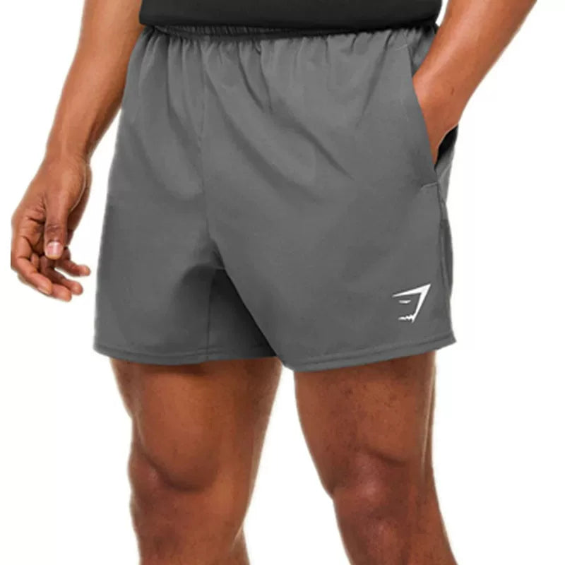 GYMSHARK三分裤弹力跑步健身肌肉速干田径运动短裤男速干运动短裤