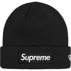 Supreme / New Era Black Box Logo Beanie