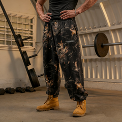 YOUNG LA sports pants for men's fitness running training, breathable, elastic, loose, quick drying camouflage, American fashion brand