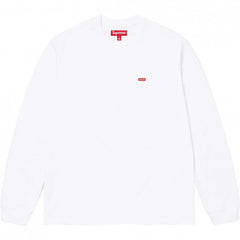 Supreme Small Box Logo Long Sleeve Top - White