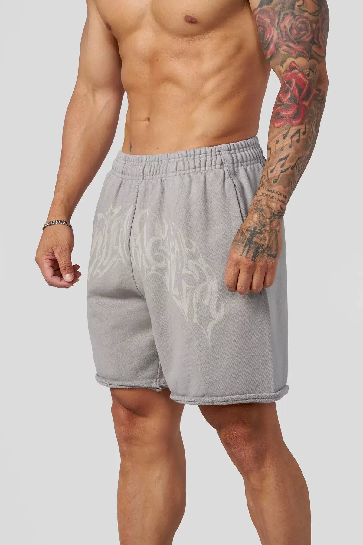 YONGLA Men's Sports and Fitness Shorts Summer Casual Loose Five Cent Pants Cotton Running Breathable Pants
