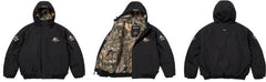 Supreme / Mossy Oak Reversible Hooded Puffer Jacket - Black