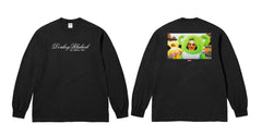 Supreme x Aphex Twin "Donkey Rhubarb" L/S Tee – Black