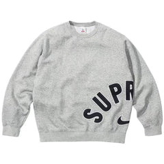 Supreme x Nike Arc Crewneck – Heather Grey