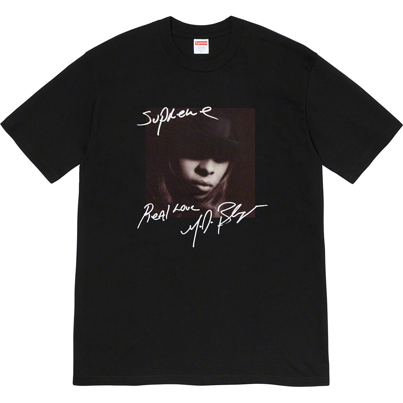 Supreme Mary J. Blige Real Love Tee – Black