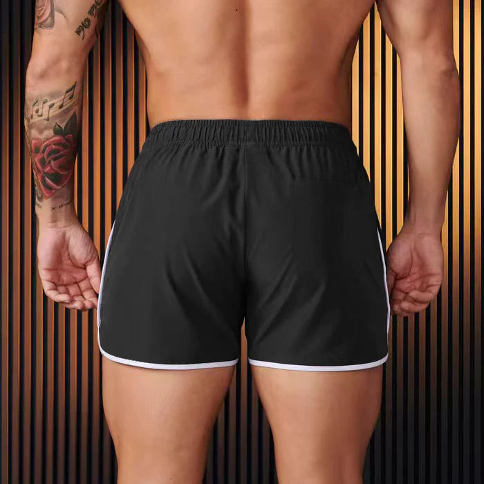 YOONGLA's new muscle fitness shorts are versatile for men and women, suitable for running, casual, elastic and breathable three quarter pants