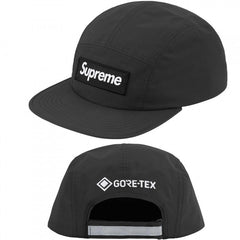 Supreme GORE-TEX Black 5-Panel Box Logo Camp Cap