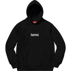 Supreme Bandana Box Logo Hooded Sweatshirt - Black