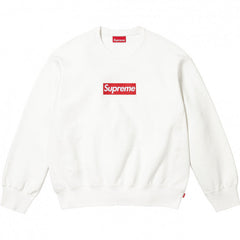 Supreme Box Logo Crewneck Sweatshirt - White