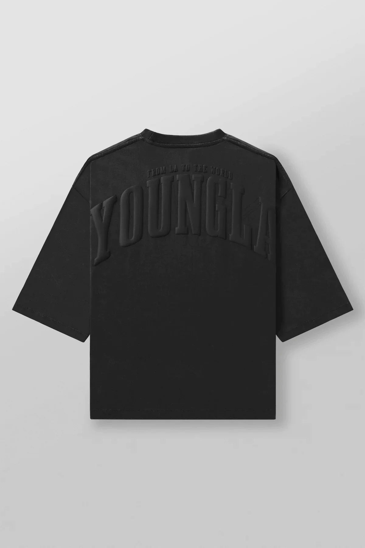 YONGLA American sports T-shirt foam printed pure cotton fitness short sleeved muscle men's loose top casual trendy brand