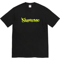 Supreme Shrek Logo Tee – Black / Green