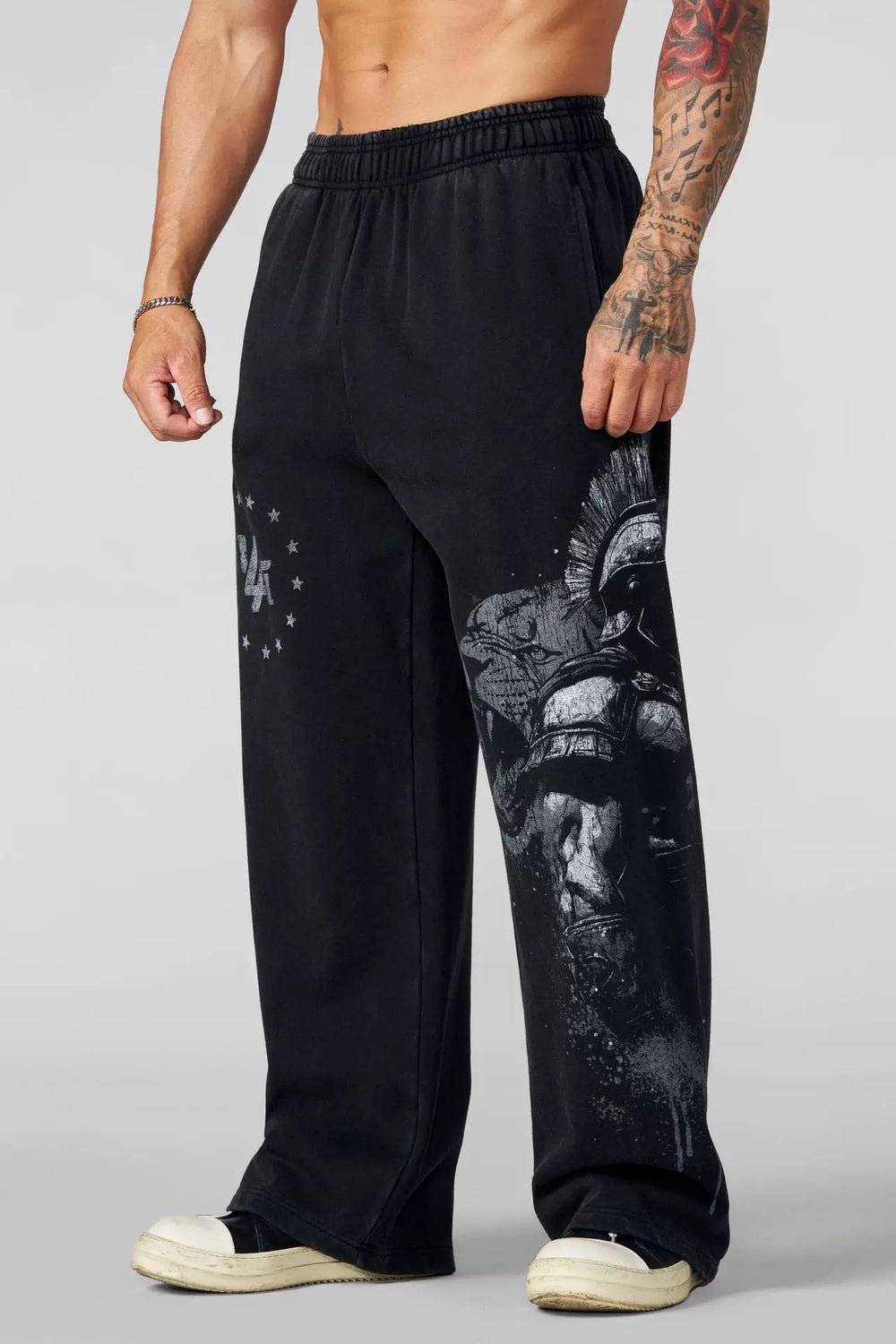 YOUNG LA sports pants men's pants fitness loose American fashion brand fitness breathable squat training muscle size