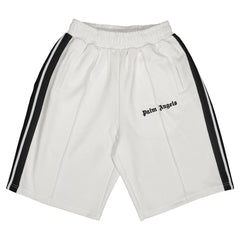 Palm Angels Classic Track Shorts - White/Black