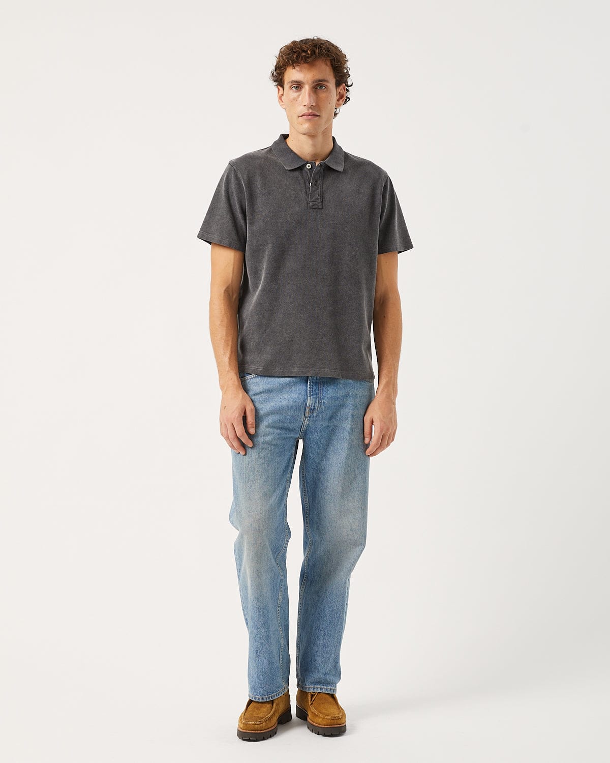 Pique Polo - Black