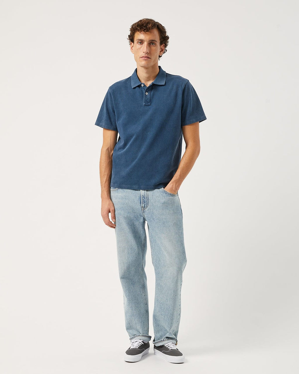 Pique Polo - Navy