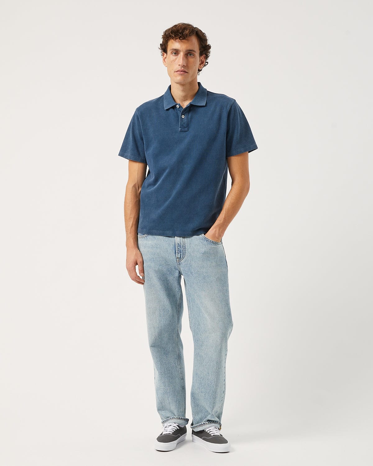 Pique Polo - Navy