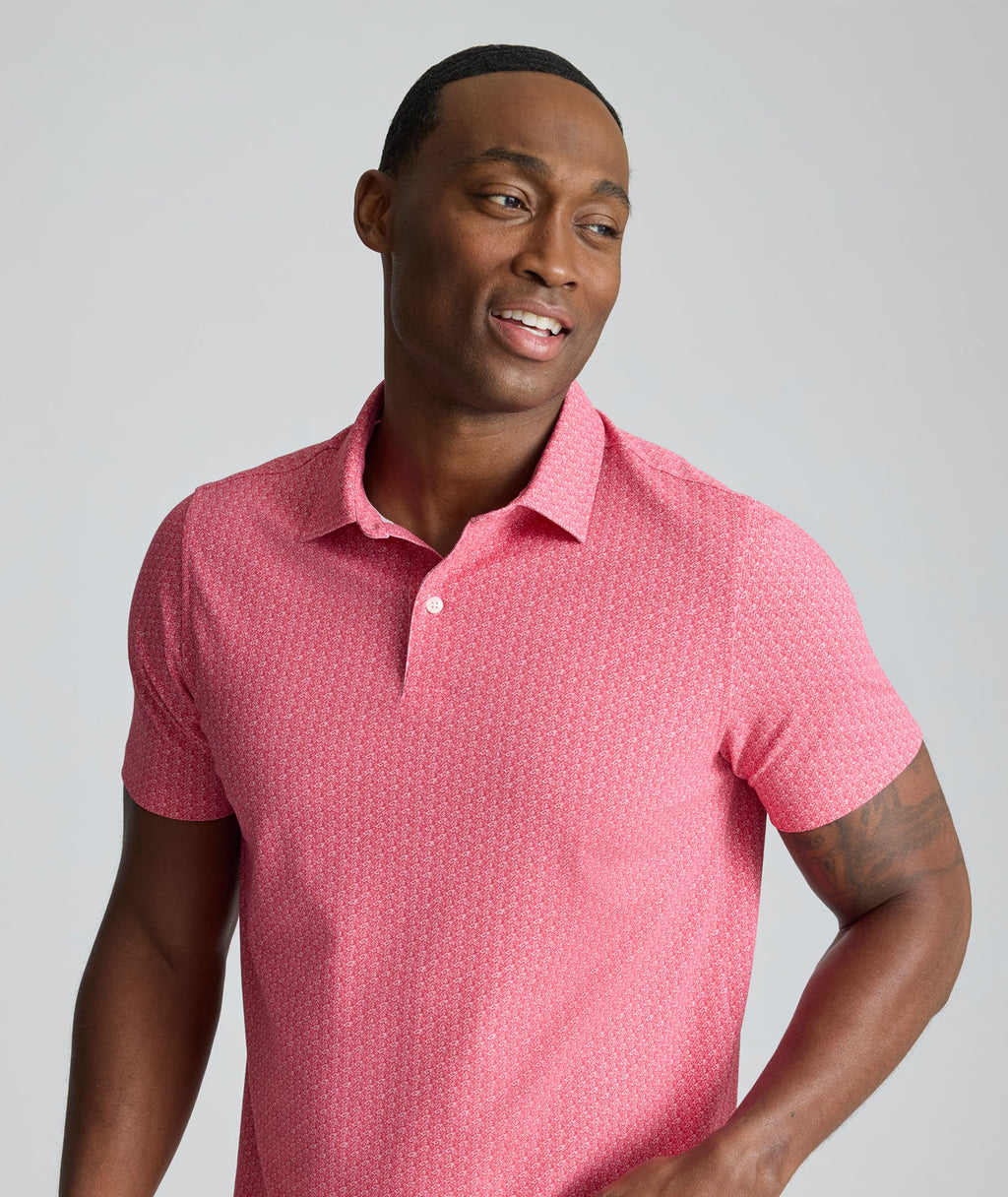 Printed CottonTek™ Polo