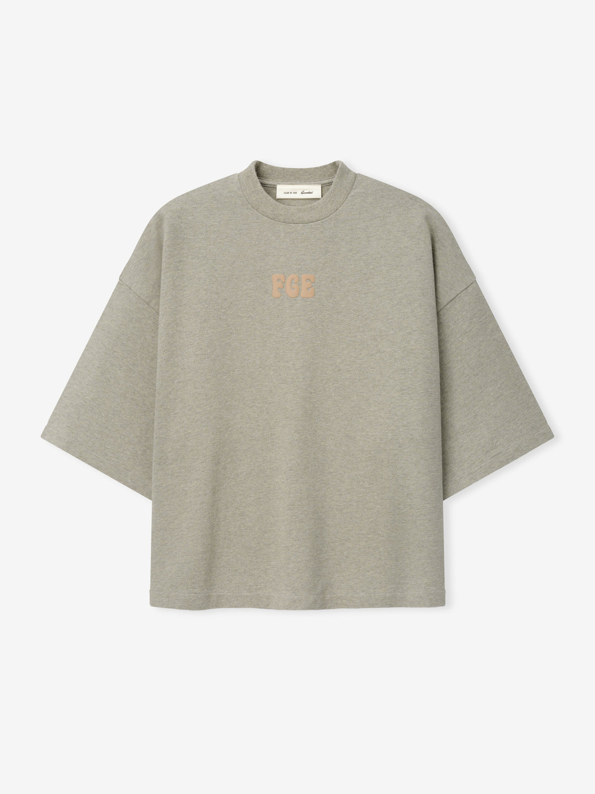 Fear Of God Essentials Heavy Jersey Merch Tee Boxy Fit