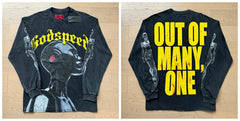 Godspeed "Out of Many, One" Vintage-Wash Long Sleeve Tee