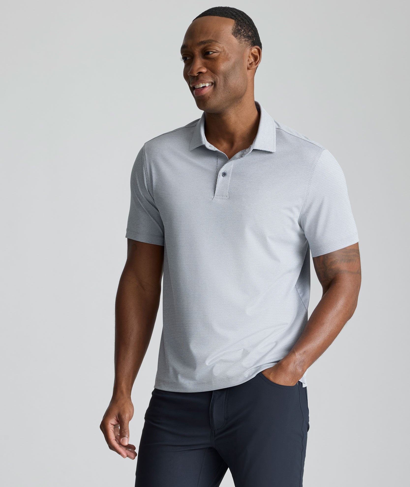 Textured Performance Polo