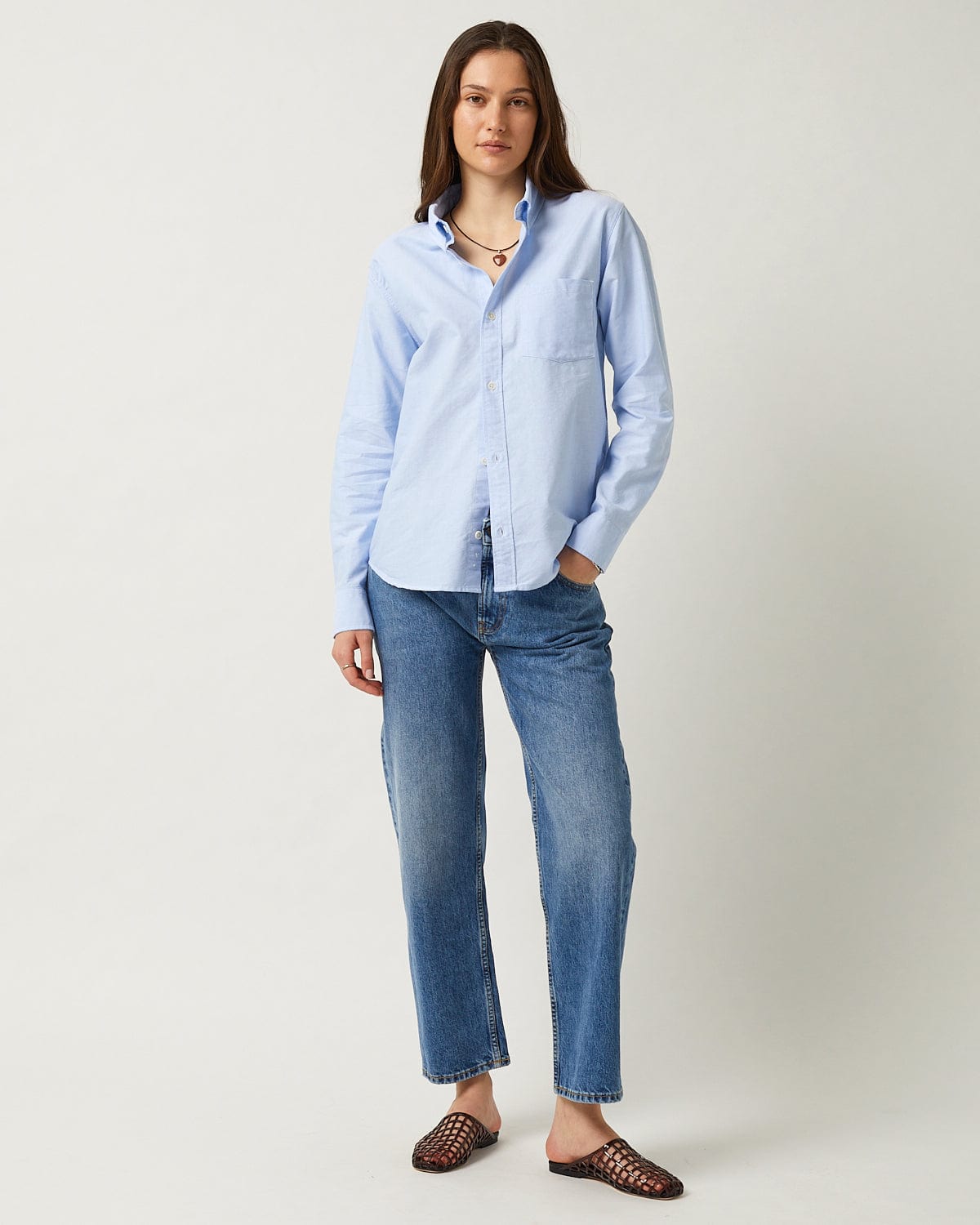 Oxford LS - Chambray
