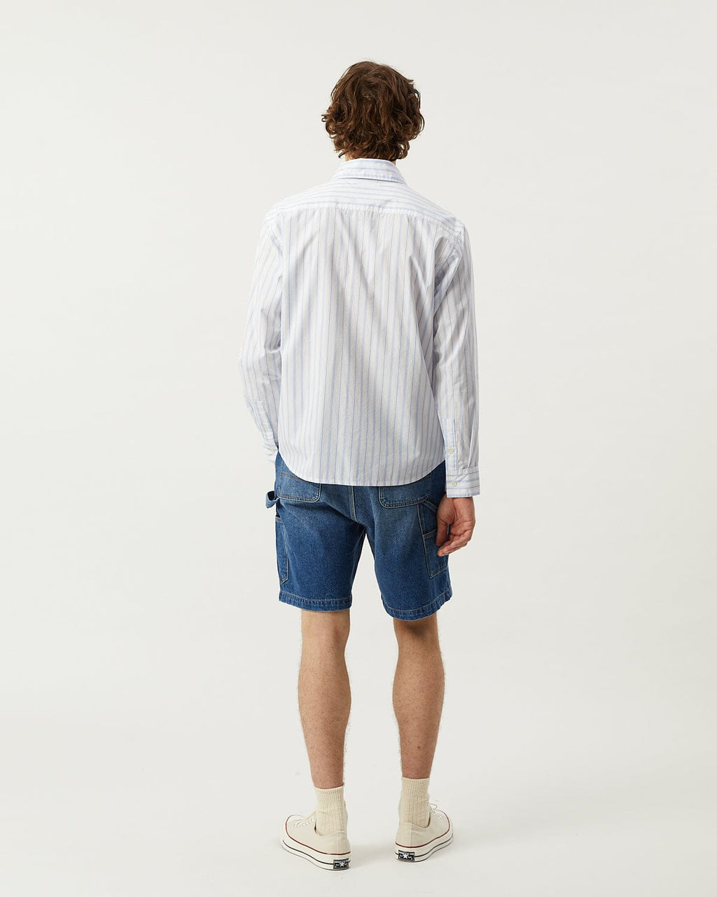 Berg Stripe LS - White