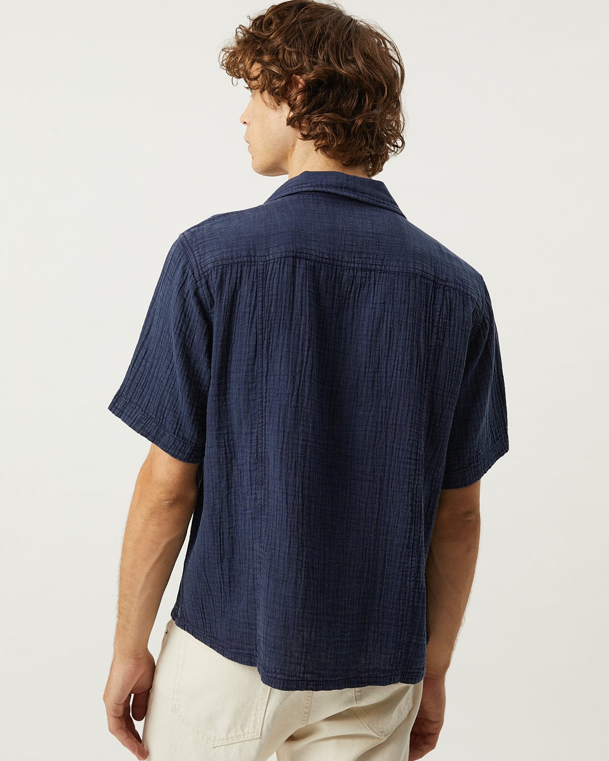 Double Cloth SS - Navy