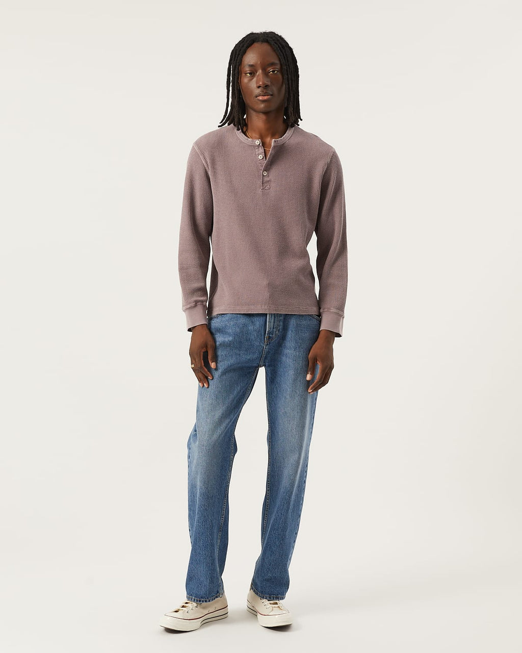 Waffle Henley - Dusk