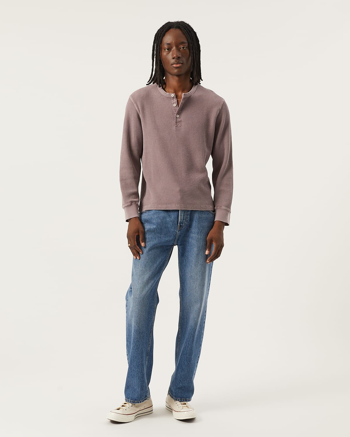 Waffle Henley - Dusk